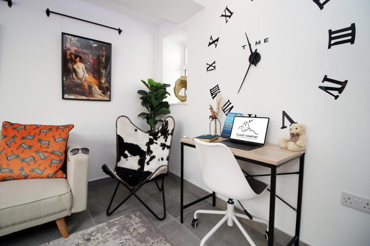 New Spacious 2 Bed Getaway - Private Courtyard! - Underfloor Heating Cardiff Exterior foto